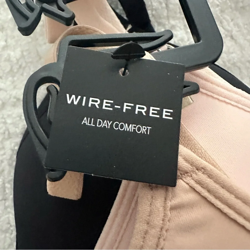 Tahari Wire Free Bras 3 Pack NWT Size 36C